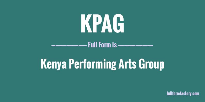 kpag-full-form