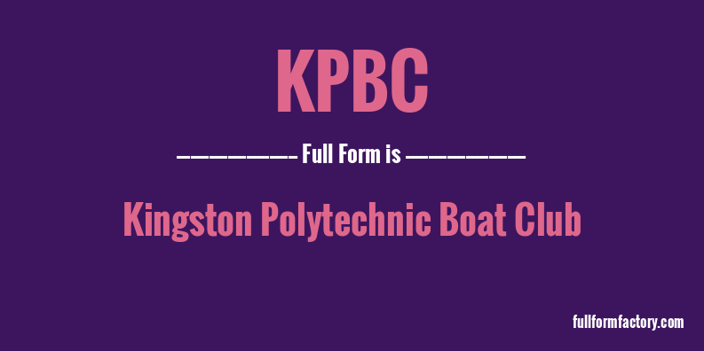 kpbc-full-form