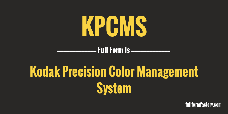 kpcms-full-form
