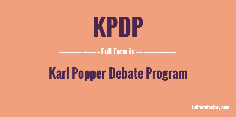 kpdp-full-form