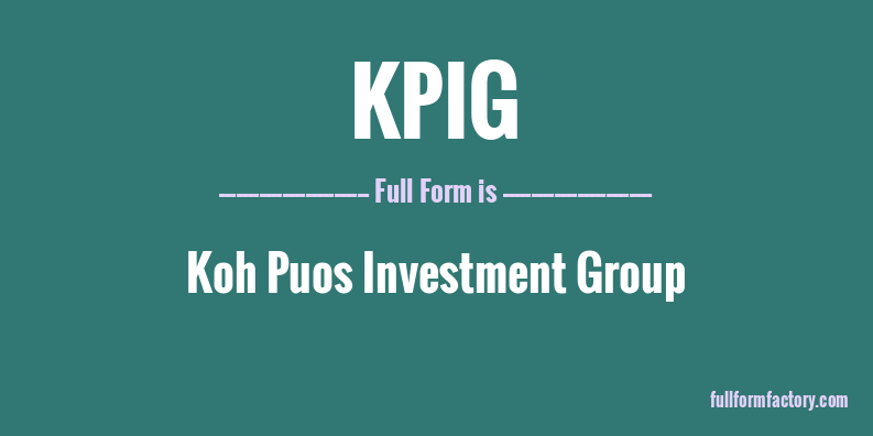 kpig-full-form