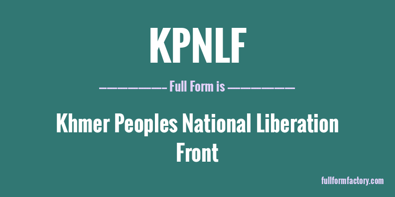 kpnlf-full-form