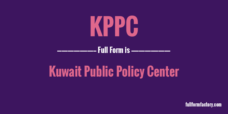kppc-full-form