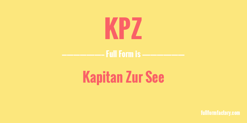 kpz-full-form