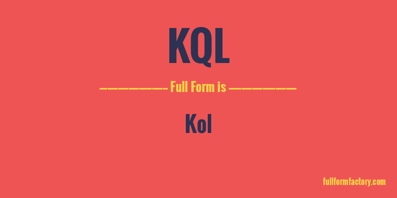 kql-full-form