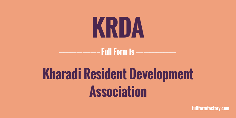 krda-full-form