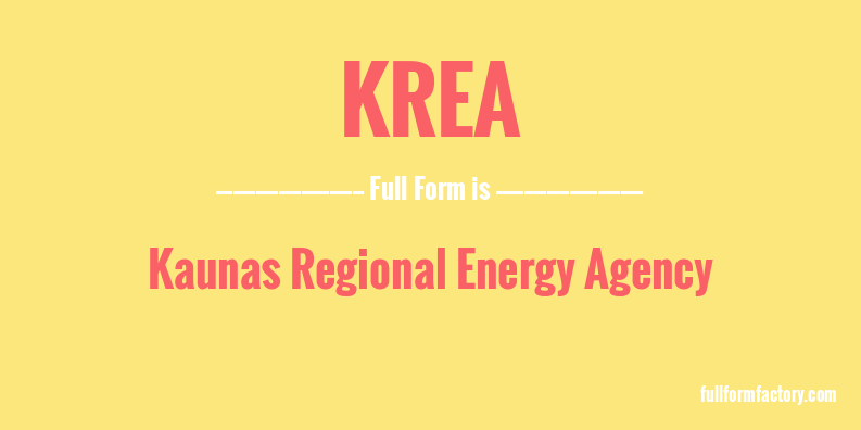 krea-full-form