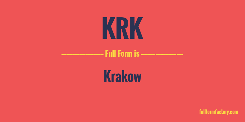 krk-full-form