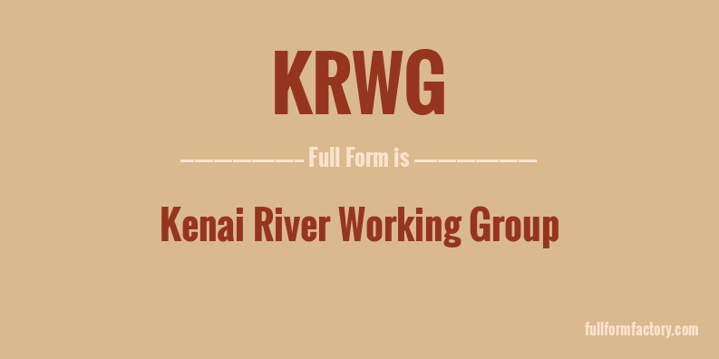 krwg-full-form