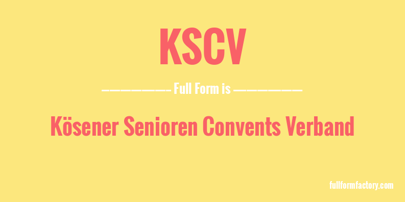 kscv-full-form