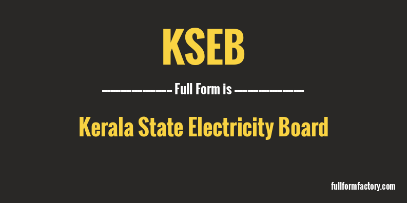 kseb-full-form