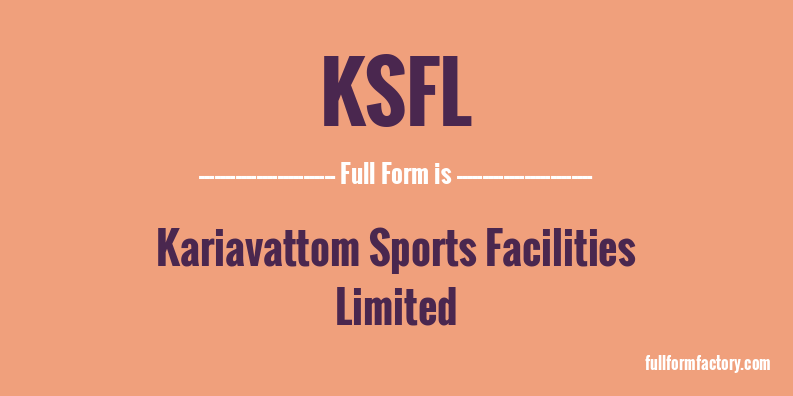 ksfl-full-form