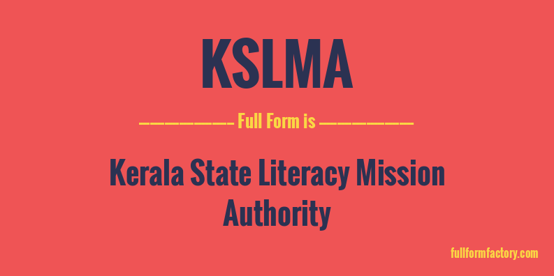 kslma-full-form