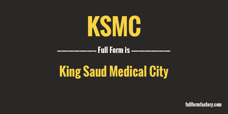 ksmc-full-form