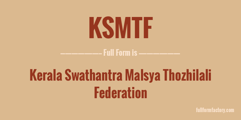 ksmtf-full-form