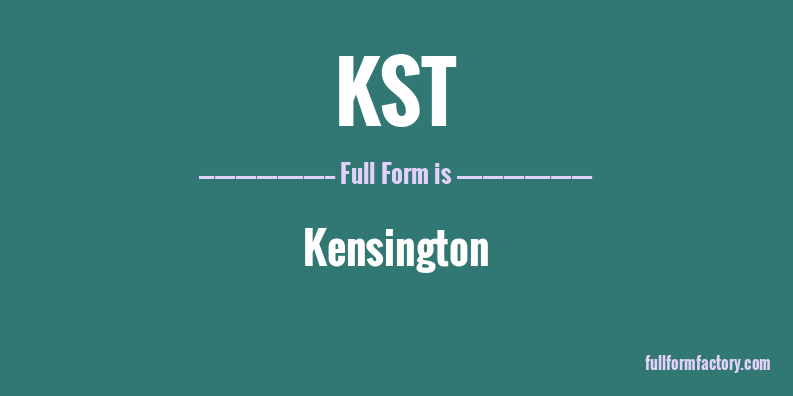 kst-full-form