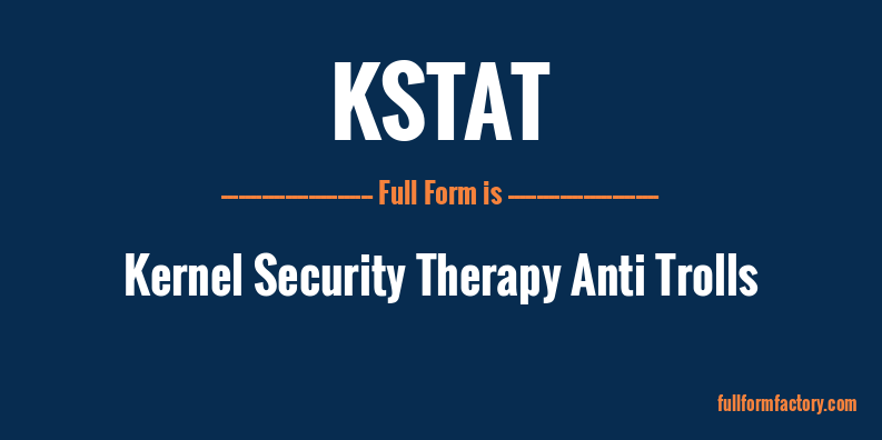 kstat-full-form
