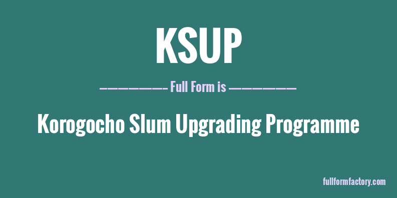 ksup-full-form