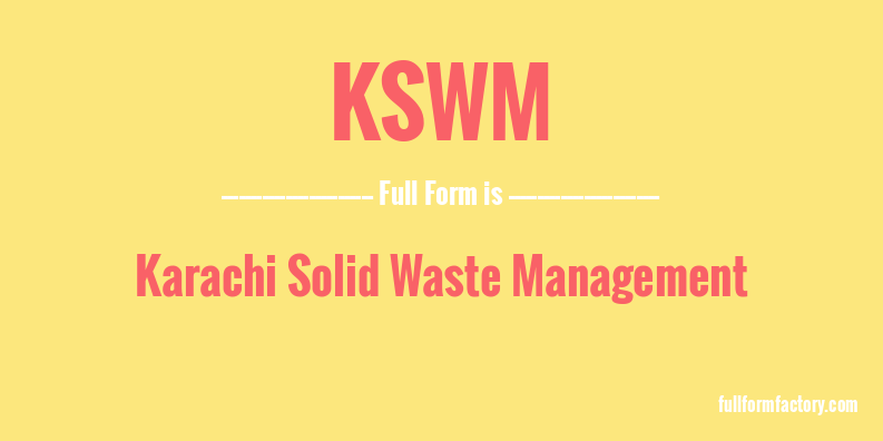 kswm-full-form