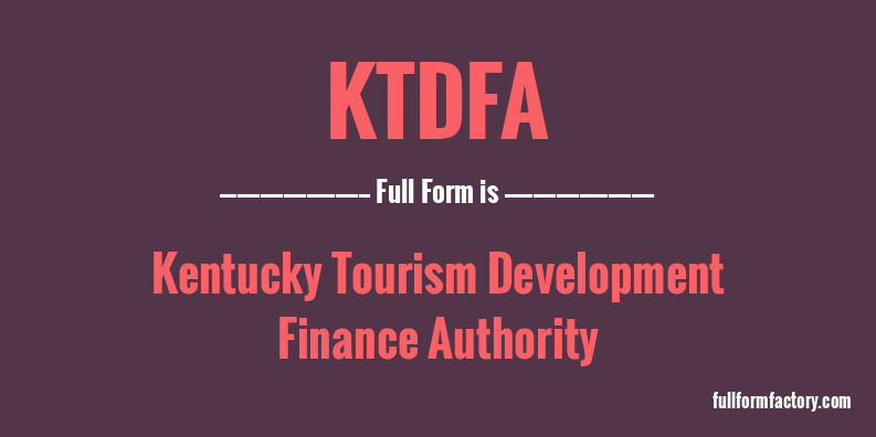 ktdfa-full-form