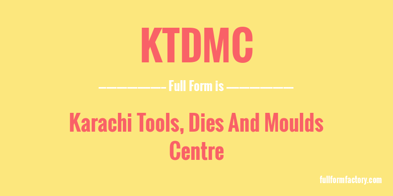 ktdmc-full-form