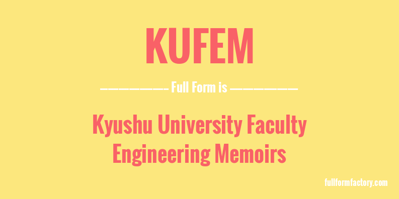 kufem-full-form