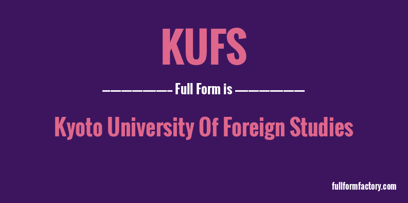 kufs-full-form