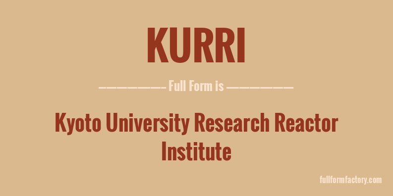 kurri-full-form