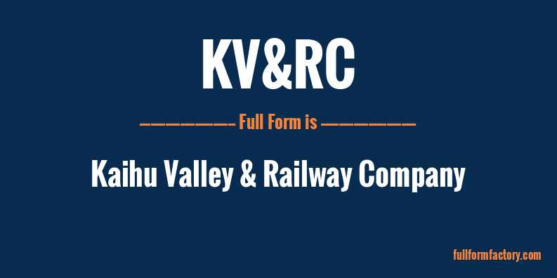 kv&rc-full-form