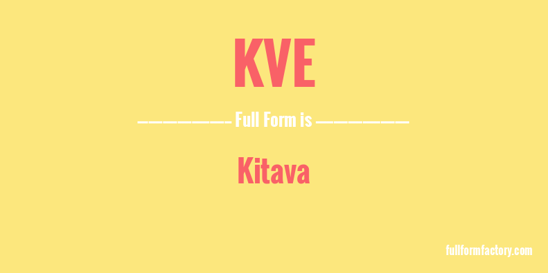 kve-full-form