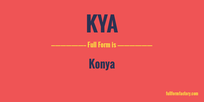 kya-full-form