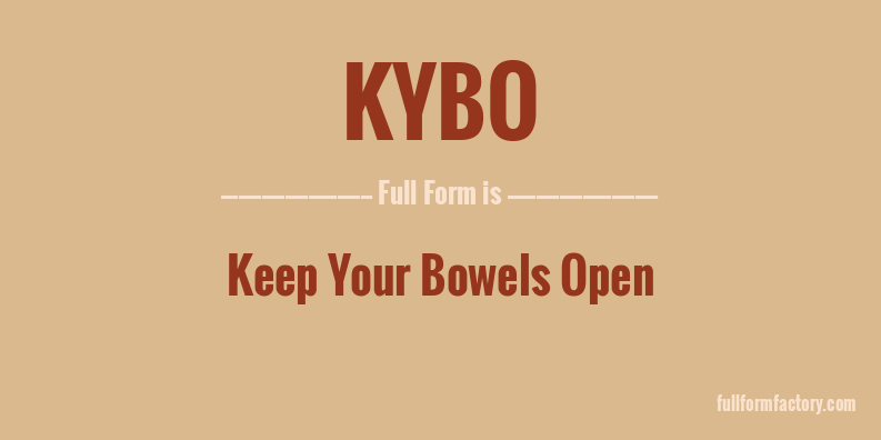 kybo-full-form