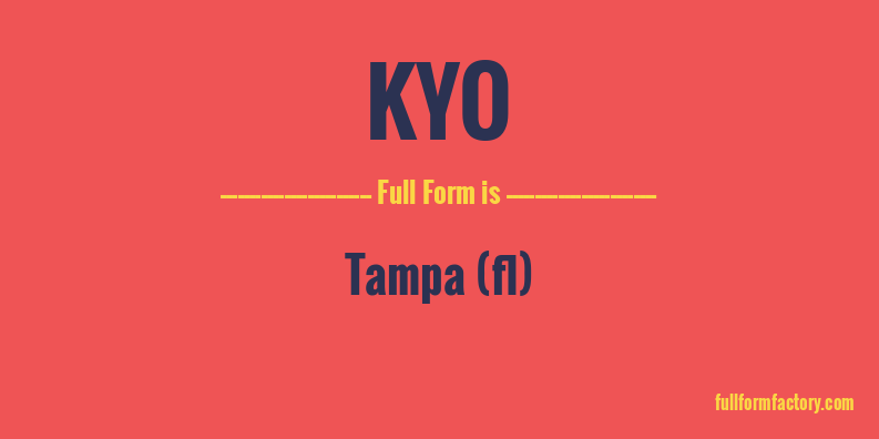 kyo-full-form