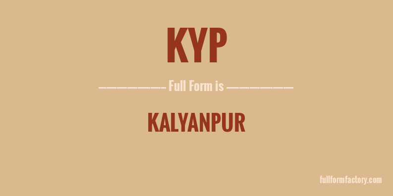 kyp-full-form