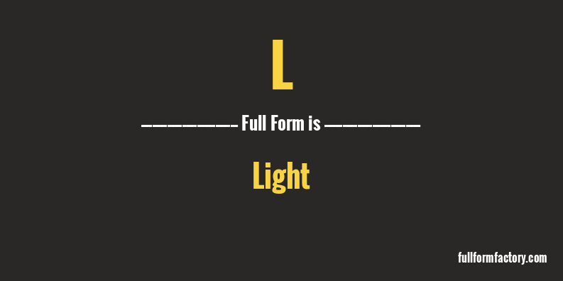 l-full-form