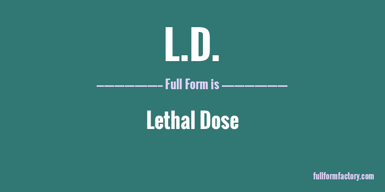 l.d.-full-form