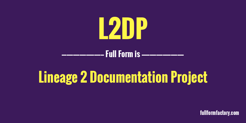 l2dp-full-form