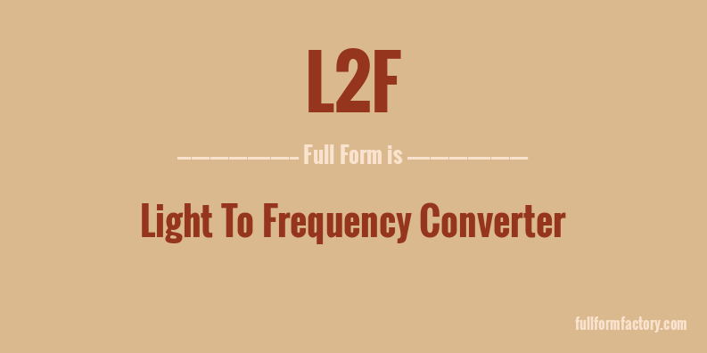 l2f-full-form