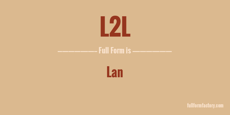 l2l-full-form