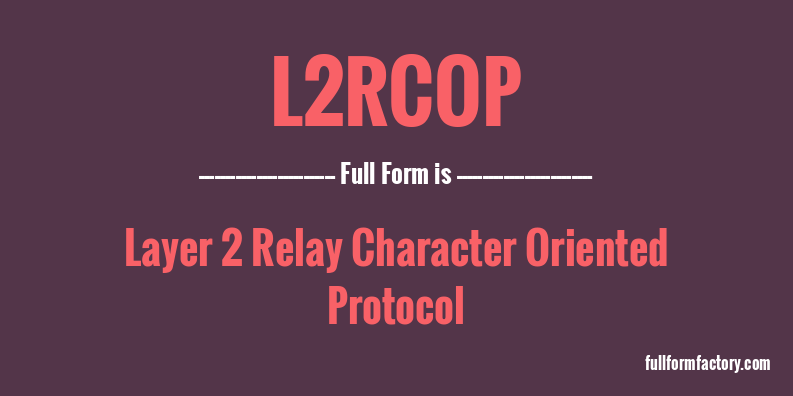 l2rcop-full-form