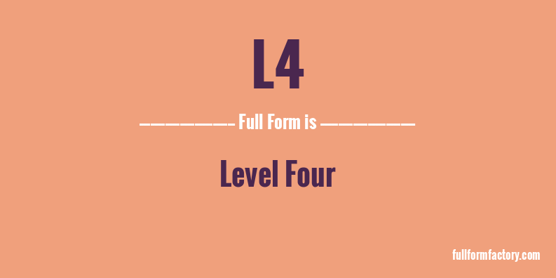 l4-full-form