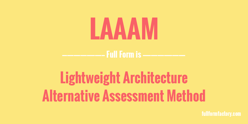 laaam-full-form