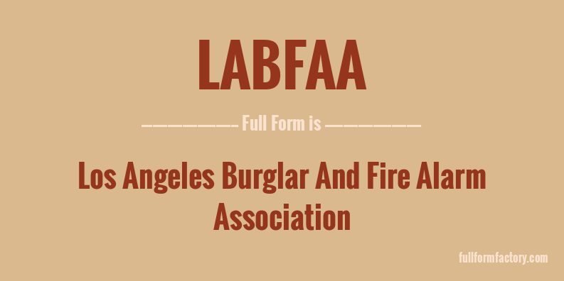 labfaa-full-form