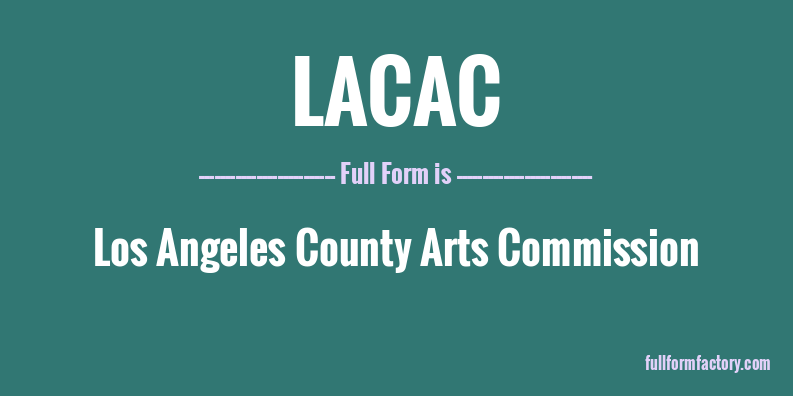 lacac-full-form