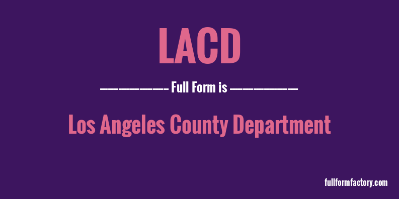 lacd-full-form
