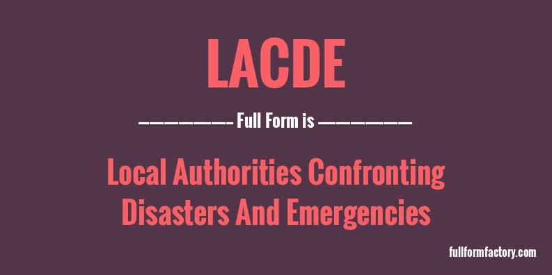 lacde-full-form