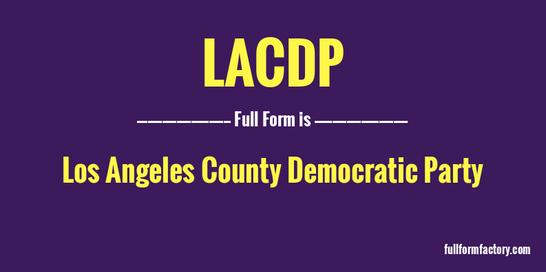 lacdp-full-form