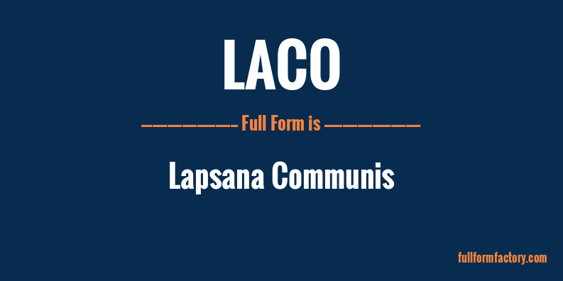 laco-full-form
