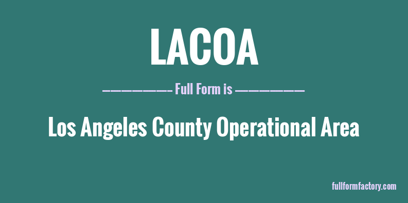 lacoa-full-form