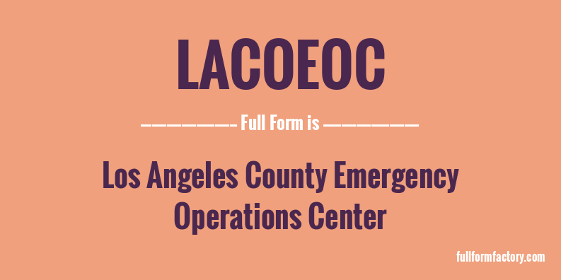 lacoeoc-full-form
